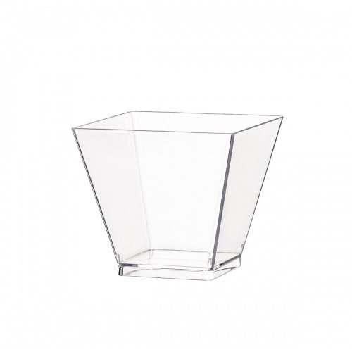 Einweg Fingerfood Glas 50ml aus Plastik, Transparent, 60 Stück - Mank