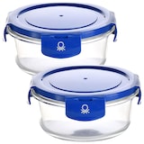 thumbnail of Benetton - Conjunto de 2 Herméticos 570ml Borosilicato Azul