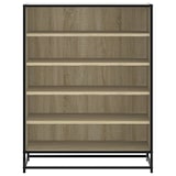 thumbnail of vidaXL Schuhschrank Sonoma Eiche 75x38x97,5 cm Holzwerkstoff Metall