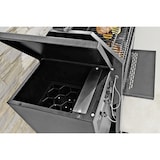 thumbnail of Tarrington House barbecue voor houtpellets en rookoven, staal, 128 x 57 x 117 cm, zwart