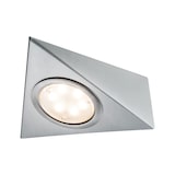 thumbnail of Paulmann Éclairage sous-meubles LED 3x2,8W 140x110mm 3x170lm 230/12V carré Acier brossé 93572