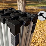 thumbnail of Rennzelt 3x4,5m - mit 3 Wänden - Schwarz