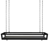 thumbnail of FLOWERS 115 cm PRETO (NERO) Prateleira de Teto Suspensa com Correntes, Ideal como Suporte para Flores, Design de Casa Yelloo