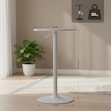 thumbnail of Mesa Altura Xanten branco/ branco./Ø 52 cm