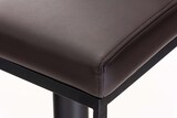 thumbnail of 2er Set Barhocker Panama Kunstlederbezug braun/schwarz