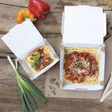 thumbnail of greenbox - Take-away Boxen aus Karton 1700 ml, hitzebeständig, braun, biobeschichtet, 300 St.