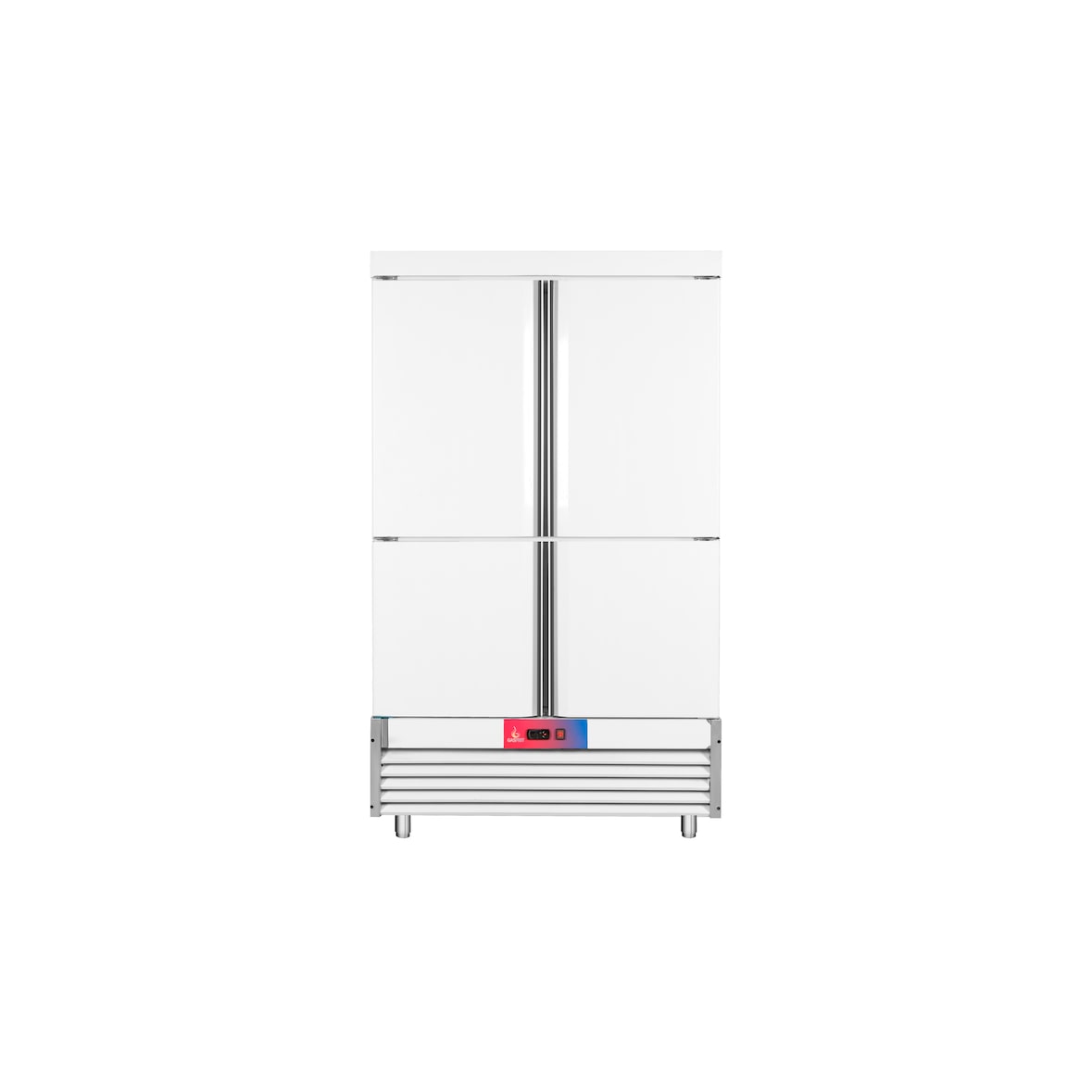 Gasfrit- Armario frigorifico refrigerado 4 puertas de acero inoxidable, tropicalizado clase D. 1220 x 700 x2050 mm
