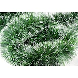 thumbnail of 3m Grasgirlande 10cm für Innen Außen Lamettagirlande Dekogirlande Weihnachten Partydeko Weihnachtsgirlande künstliche Festzeltgirlande Grün matt