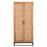 thumbnail of SIT Möbel Schrank | 2 Türen | Mango mit Rattan-Front | Serie CANE | B 80 x T 40 x H 180 cm | natur