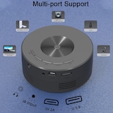 thumbnail of Mini Vidéoprojecteur Portable 100' Partage d'Écran Facile Pour Jeux Et Films Blanc YONIS