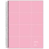 thumbnail of Cadernos de capa dura A4 grelha de 5 mm Unequal Grid rosa claro