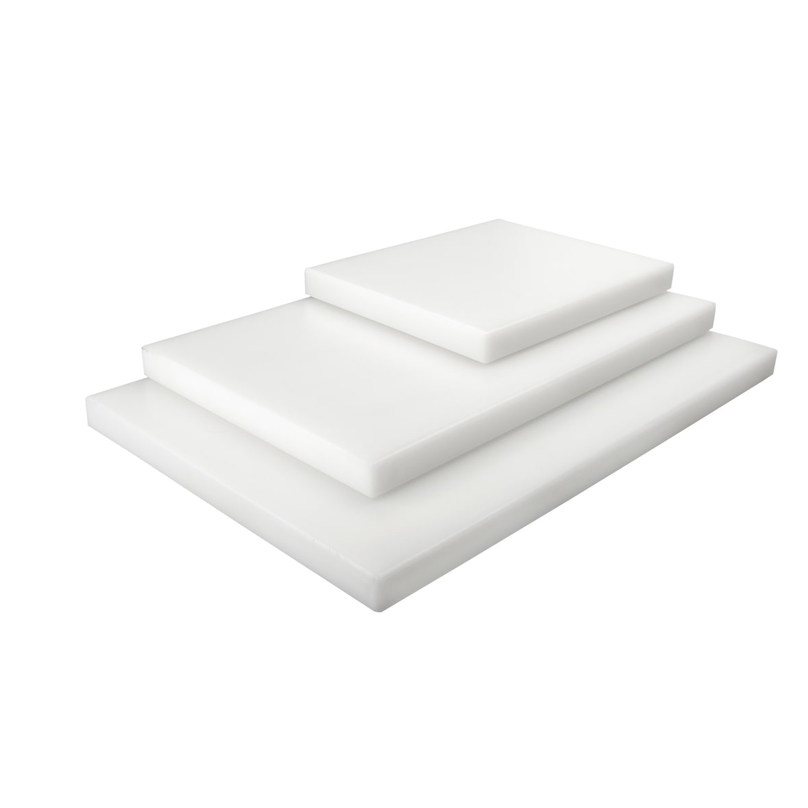 Snijplank wit polyethyleen 53 x 32,5 x 2 CM van Lacor