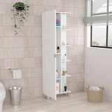 thumbnail of TUHOME Mueble Esquinero de Baño Urano, con 5 estantes  - Blanco -Madera manufacturada