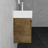 thumbnail of Alpenberger Waschbecken mit Unterschrank | Keramik Waschtisch Waschbeckenunterschrank mit SoftClose | Badmöbel Set Gäste-WC | Vormontierter Badschrank