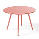 thumbnail of Set van 2 terrastafels in kleistaal, 50 cm