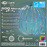 thumbnail of Sphère 3D Lumineuse 30cm 500 Led multi-flash RGB Lotti