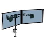 thumbnail of Fellowes Braço para monitor duplo Vista™, tamanho máximo do monitor 26", standard VESA, fixação por grampo ou parafuso ao tampo da mesa