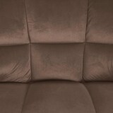 thumbnail of Barhocker SIHAR - Samt Braun 64x45x88 cm Schwarz | Barstuhl Höhenverstellbar Mit Lehne Drehbar Tresenhocker Tresenstuhl Kneipenhocker Kneipenstuhl