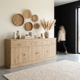 thumbnail of Matelpro - Buffet/bahut contemporain 225 cm chêne clair Valeria - Moderne & Design -Chêne clair -  -Types de portes: Battantes