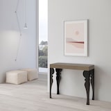 thumbnail of Paxon Premium taubengrauer ausziehbarer Konsolentisch 90x40/300 cm