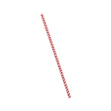 thumbnail of MONOUSO - Cannucce Carta Dritta Rosso Bianco Ø6mm 20cm (100 Pezzi)