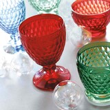thumbnail of Villeroy & Boch Boston Coloured Wasserglas / Saftglas / Cocktailglas Red 14,4cm 350ml