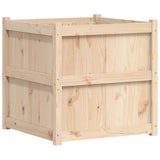thumbnail of vidaXL Plantenbak 70x70x70 cm massief grenenhout