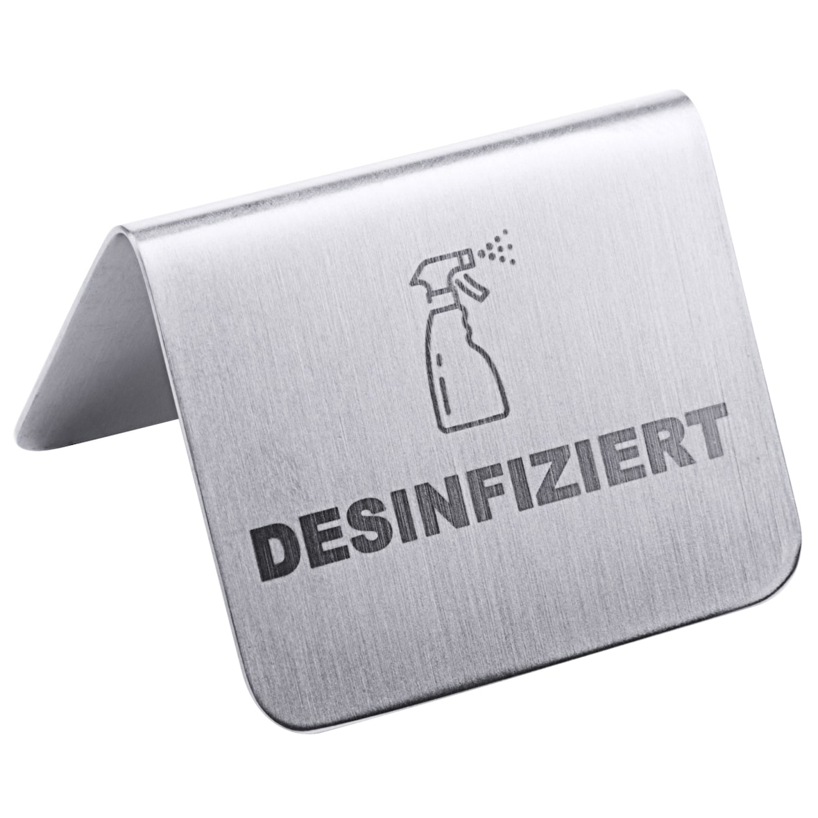Contacto Schild DESINFIZIERT