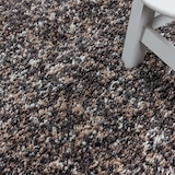 thumbnail of Carpetsale24 Hochflor Teppich 80x150 cm Taupe – Meliertes Design, Weich & Pflegeleicht, Shaggy Teppich mit Jute-Rücken – Für Schlafzimmer, Flur
