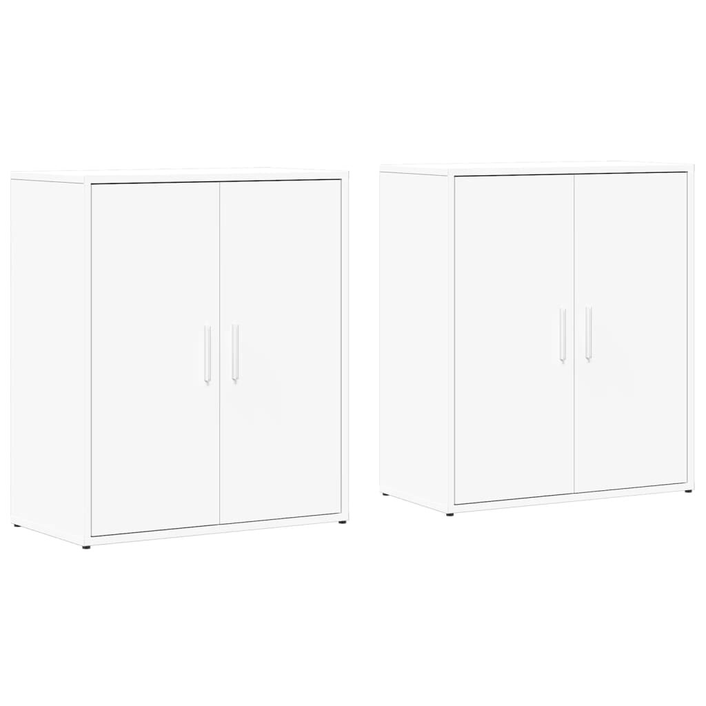 vidaXL Sideboards 2 Stk. Weiß 60x31x70 cm Holzwerkstoff
