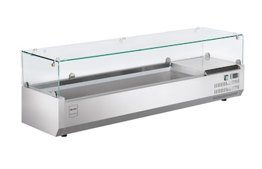 METRO PROFESSIONAL Sovrastruttura refrigerata GHS2150, 150 x 39.5 x 43.5 cm, 52 L, argento