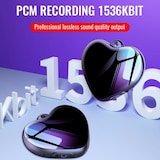 thumbnail of Micro Espion Enregistreur Vocal Pendentif Coeur Son HD ROM 64 Go YONIS