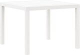 thumbnail of vidaXL Garten-Essgruppe 3 pcs Weiß 100 x 100 x 73 cm Poly-Rattan