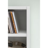thumbnail of WOHNLING Bücherregal WL5.336 Weiß 21x91x25,5 cm Wandregal 6 Fächer Standregal
