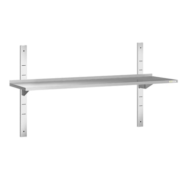 Roestvrij stalen wandrek 1400 x 300 mm PREMIUM - GOLDINOX. GOLDINOX