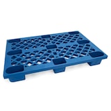 thumbnail of 10x Palette blau HDPE Kunststoff 120 x 80 x 14 cm Plastik