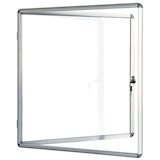 thumbnail of Schaukasten magnetisch - für den Innenbereich inkl. 12 Magnete - Magnetische & beschreibbare Rückwand - Alurahmen & Acrylglas / 3 x A4