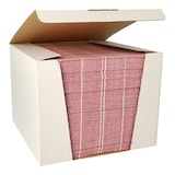 thumbnail of 1 Lot de 100 Serviettes "ROYAL Collection" pliage 1/4 40 cm x 40 cm bordeaux "Kitchen Craft"
