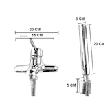 thumbnail of Miscelatore per vasca completo, moderno minimalista