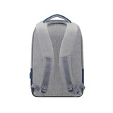 thumbnail of rivacase 7562 grey/dark blue anti-theft Laptop backpack 15.6