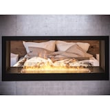 thumbnail of Camino a bioetanolo da parete incasso bifacciale 2 lati  LEUCA120 L120 x H50 x P25