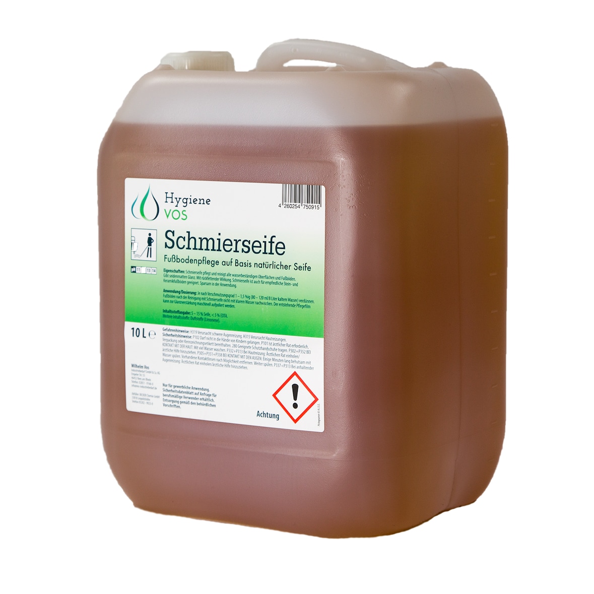 Hygiene Vos - Flüssige Schmierseife (10 Liter)