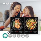 thumbnail of Plaque à Induction 2 Feux 3500 W – Minuteur, Sécurité Enfants, Protection Surchauffe, Cuisson Rapide NEDIS