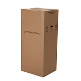 thumbnail of 2 x Kleiderbox 60 kg Traglast stabiler Kleiderkarton mit Kleiderstange 2-wellig Umzugskarton Textilkarton BB-Verpackungen