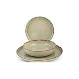 thumbnail of Vajilla 12 PZ Porcelana Pearl Verde