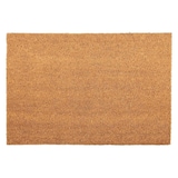 thumbnail of Tapete de fibra de coco natural com suporte de PVC antiderrapante para uso interior e exterior Meia-lua 40x60cm (liso) Coshano