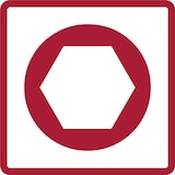 thumbnail of GEDORE red Steckschlüssel-Satz 1/4" 4-14mm 46-teilig, R49003046