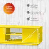 thumbnail of TV-Lowboard Fernsehertisch HiFi Kommode Sideboard Blickfangmöbel Gelb