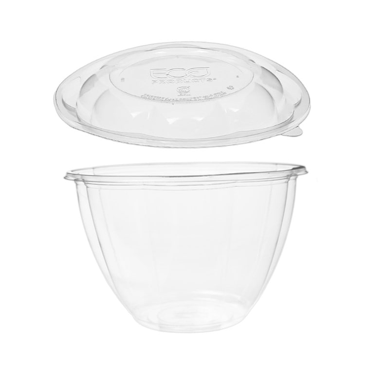 MONOUSO - Embalagem com Tampa PLA 1420ml (50 Uds)