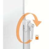 thumbnail of Pizarra NOBO Classic acero vitrificado móvil 1500X1200 mm, blanco